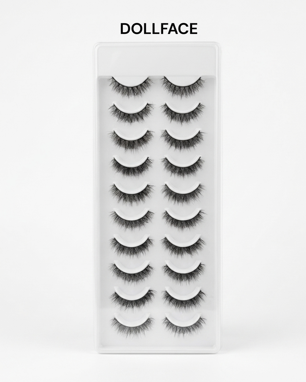 Mine Beauty Premium Mink Eyelashes 10 Pairs