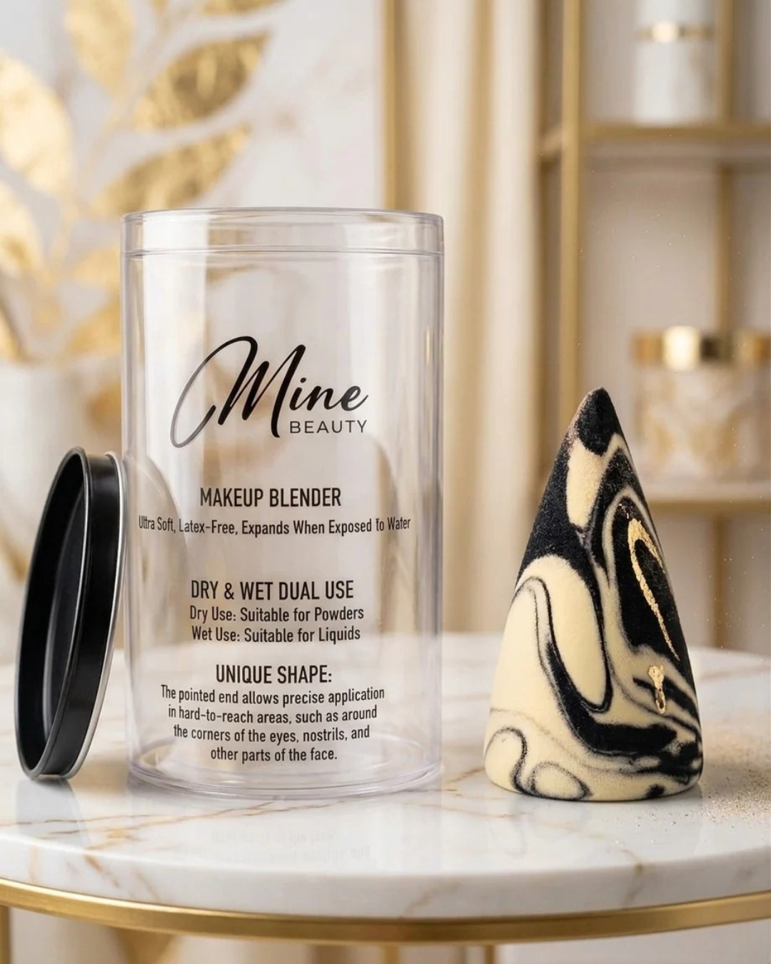 Mine Beauty Makeup Blender — Zebra Edition 799 Mrp