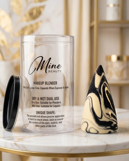 Mine Beauty Makeup Blender — Zebra Edition 799 Mrp