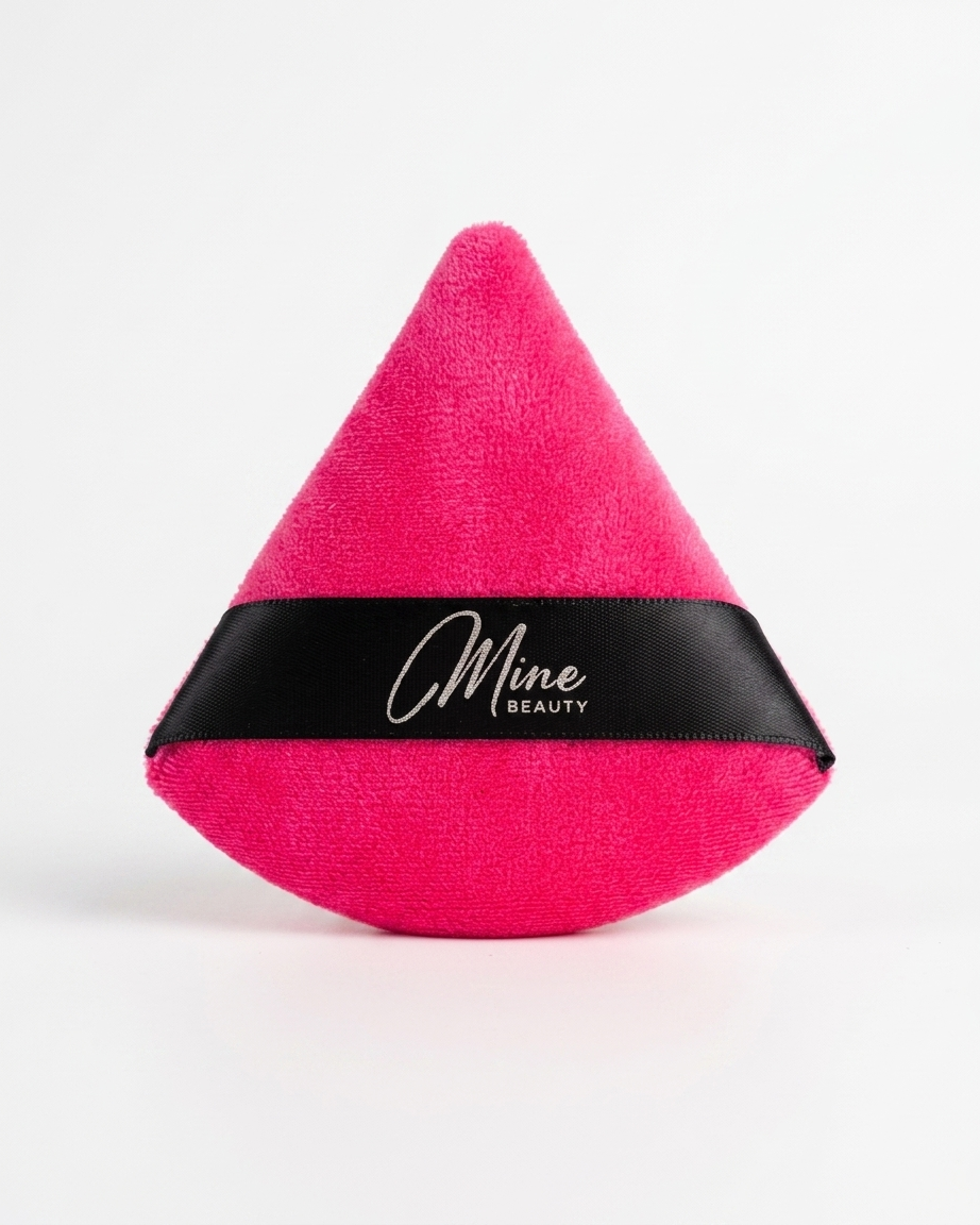 MineBeauty Premium Velvet Puffs - PACK OF 5