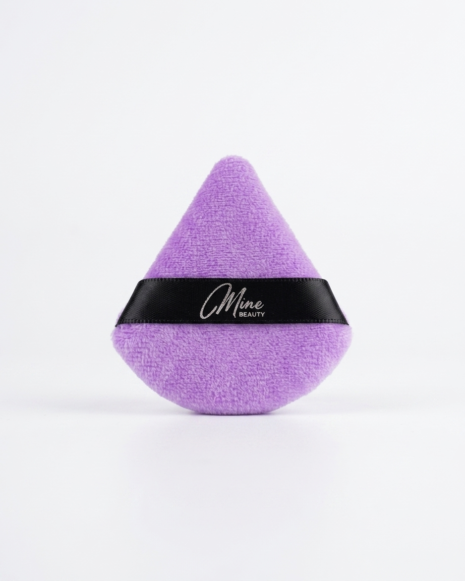 MineBeauty Premium Velvet Puffs - PACK OF 5